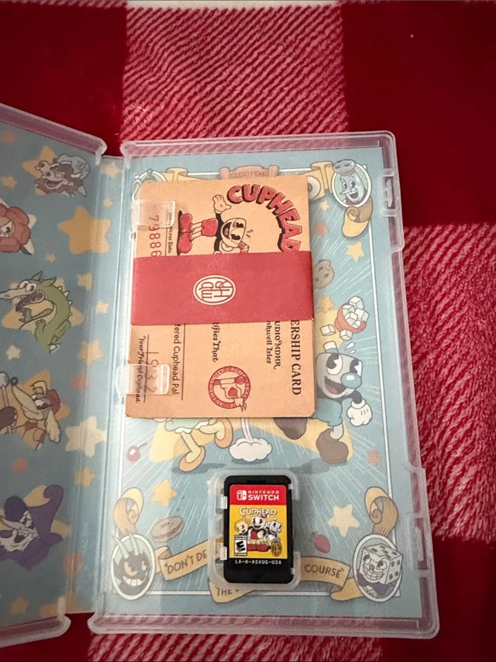 Nintendo Switch Cuphead Game - Yellow Cover